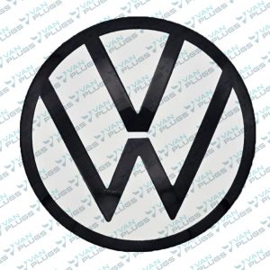 Volkswagen Caddy Mk4 2020-on Front Badge White/Black