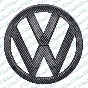 Volkswagen Crafter 2018-on Front Badge Carbon Fibre Effect