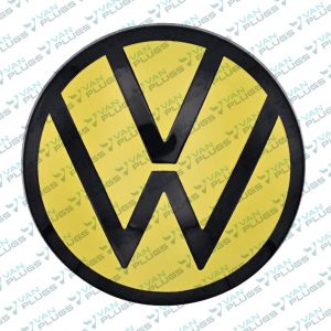 Volkswagen Caddy 2020-on Front Badge Yellow/Black
