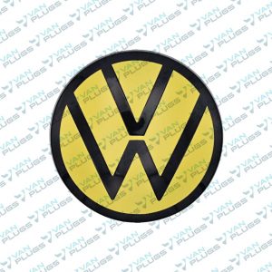 Volkswagen Caddy 2020-on Rear Badge Yellow/Black